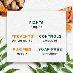 Himalaya Purifying Neem Face Wash Fight Pimples & Prevent Marks Give You Clear, Problem-Free Skin Without Over-Drying Skin -150ml