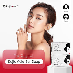 Kojie San Orange Whitening Soap, 3 x 65 g