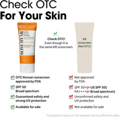 Some By Mi V10 HYAL Air Fit Sunscreen | 50ml | Daily Niacinamide SPF 50 Korean Sunscreen For Face With UV Protection | No White Cast & Eye Irritation For Sensitive Skin