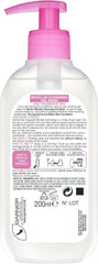 Garnier Micellar Gel Face Wash For Sensitive Skin 200ml, Gentle Face Cleanser & Makeup Remover, Recognised By The British Skin Foundation, Rinse-Off, Non-Drying & Fragrance Free Formula