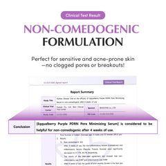EQQUALBERRY Purple PDRN Pore Minimizing Serum – Vegan Collagen & Peptides for Pore Refining & Skin Elasticity | Niacinamide & CICA Exosome for Calming | Korean Glass Skin, 1.01 FL OZ