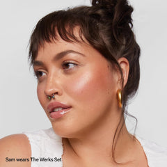 Milk Makeup The Werks  Rosy Glow Makeup set