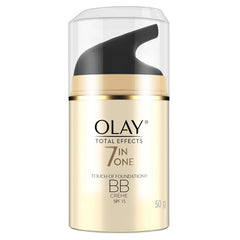 Olay Total Effects 7-in-1 Anti-ageing Day Cream With A Touch Of Foundation Spf15, 50g