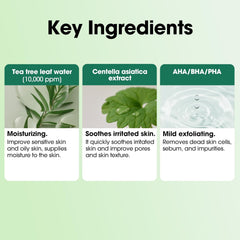 SOME BY MI AHA BHA PHA 30 Days Miracle Serum - 1.69oz, 50ml - Daily Centella Ampoule Serum with Niacinamide for Soothing, Calming and Clear Skin - Pore, Sebum and Blackhead Care - Korean Skin Care