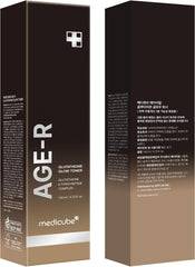 medicube Age-R Glutathione Glow Milky Toner, Low-Irritation Double Layer Toner for Glass Glow Skin with Peptide, Even Skin Tone, Radiance, Hydration, Korean Skincare