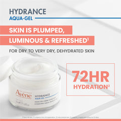 Avène Hydrance Hydrating Aqua Cream-in-Gel, 24 Hour Hydration, Antioxidant Protection