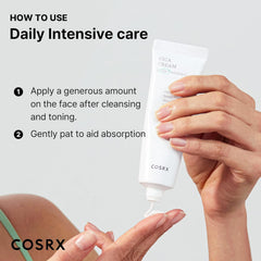COSRX Pure Fit Cica Cream, 50ml / 1.69 fl.oz | Centella Asiatica Face Moisturizer Recommended for Acne-Prone Skin, Reduce Redness | Not Tested on Animals, Korean Skincare