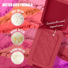 NYX Professional Makeup Buttermelt Blush, Powder Blush, up to 12 H Wear, Fade & Transfer Resistant, Feeling Butta.
