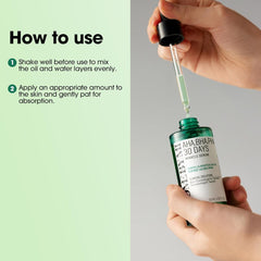 SOME BY MI AHA BHA PHA 30 Days Miracle Serum - 1.69oz, 50ml - Daily Centella Ampoule Serum with Niacinamide for Soothing, Calming and Clear Skin - Pore, Sebum and Blackhead Care - Korean Skin Care