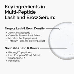 The Ordinary Multi-Peptide Lash and Brow Serum, Peptide-Powered Formula for Thicker, Fuller Looking Lashes & Brows