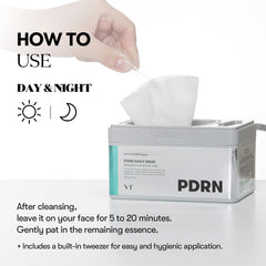 VT COSMETICS CICA Daily Soothing Mask 30 Sheets, Centella Asiatica & Hyaluronic Acid for Moisturizing & Hydrating, Instant Calm & Glow, Skin Softening Facial Mask, Korean Face Mask