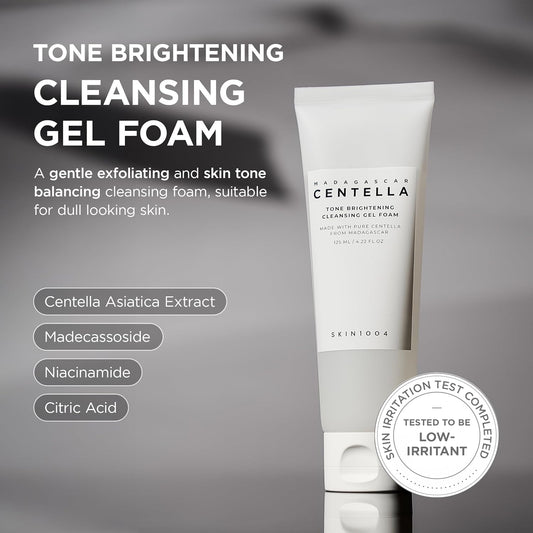 SKIN1004 Madagascar Centella Tone Brightening Cleansing Gel Foam 125ml