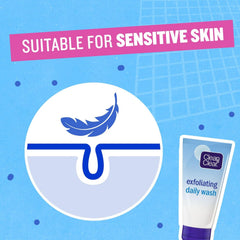 Clean & Clear daily wash exfoliating, 150 ml, pack of 2