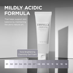 SKIN1004 Madagascar Centella Tone Brightening Cleansing Gel Foam 125ml