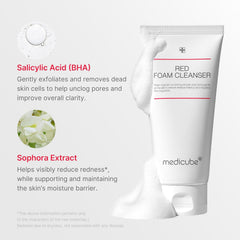 medicube Zero Foam Cleanser for Sensitive Skin - Sebum Control, Moisture Balance, and Pore Minimization | Korean Skincare