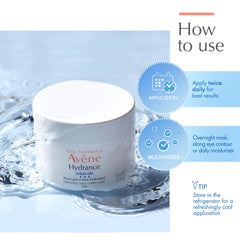 Avène Hydrance Hydrating Aqua Cream-in-Gel, 24 Hour Hydration, Antioxidant Protection