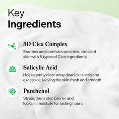 Torriden BALANCEFUL Pore Cleansing Foam 150ml (5.07 fl.oz.) | Mildly Exdfoliates and Refines Pores | Salicylic Acid, BHA, PHA, 5D CICA