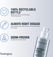 Neutrogena Retinol Boost Night Cream, Fights visible signs of ageing and reduces the appearance of wrinkles, dryness, and age spots, 50ml