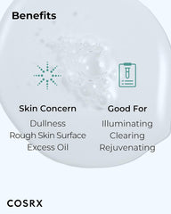 COSRX AHA BHA Vitamin C Booster Serum 1.01 fl. oz 30 ml, Face Serum, Brighten, Anti Aging, Plumping Skin, Natural, Fruit