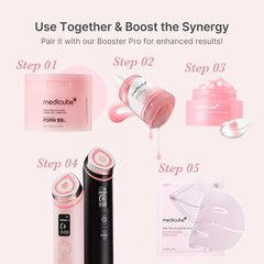 medicube Salmon DNA PDRN Pink Peptide Serum, Pink glow serum, Peptide, Niacinamide, Hydrating & Moisturizing & Firming, Uneven Skin Tone, Korean Skincare | 1.01 fl.oz. (1.01 fl.oz., Salmon DNA PDRN)