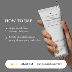 medicube Zero Foam Cleanser for Sensitive Skin - Sebum Control, Moisture Balance, and Pore Minimization | Korean Skincare