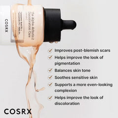 COSRX 2% Alpha Arbutin Discoloration Care Face Serum with Niacinamide, Glutathione & Tranexamic Acid, 1.7 fl oz – Serum for Face, Korean Skin Care
