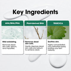 SOME BY MI AHA BHA PHA 30 Days Miracle Truecica Clear Pad – 70 Pads – Korean Exfoliating Centella Face Toner Pads – Gently Clears Impurities, Refines Pores & Smooths Skin Texture – Korean Skin Care