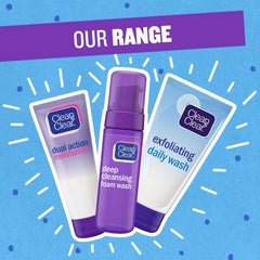 Clean & Clear daily wash exfoliating, 150 ml, pack of 2