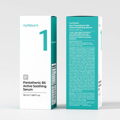 numbuzin No.1 Serum | Pantothenic B5 Active Soothing Serum | Soothing Hydrating | Pantothenic Acid, Niacinamide | Excess Oil Control, Reduces Breakouts, Acne | Oily, Acne-Prone Skin | 50ml