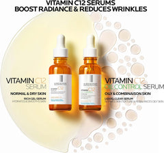 La Roche Posay 12% Pure Vitamin C Anti-Aging Face Serum For All Skin Types 30ml
