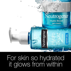 Neutrogena Cleansing Water Gel Hydro Boost Normal To Dry Skin, activates with water to remove impurities while providing the skin with a boost of hydration, 200ml