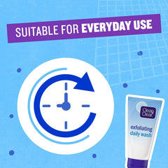 Clean & Clear daily wash exfoliating, 150 ml, pack of 2