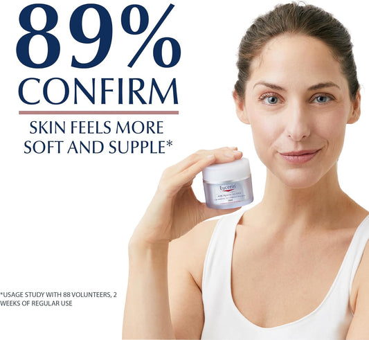 Eucerin Aquaporin Active Light Face Day Cream with Gluco-Glycerol, Intense 24-Hour Hydration for Supple & Soft Skin, Ideal Make-Up Base, Non-Comedogenic, for Normal to Combination Skin, 50ml