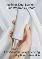 celimax Dual Barrier Skin Wearable Cream | Long Lasting Cream Face Moisturizer with Ceramides, Hyaluronic Acid, Moisturizing, Hydrating, Soothing, Repairing, Day & Night Cream, 50ml