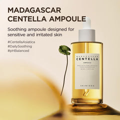 SKIN1004 Madagascar Centella Asiatica Ampoule Facial Serum 1.01 fl.oz(30ml) | 100% Centella Asiatica Extract for Soothing Sensitive and Acne-prone Skin (Ampoule 100ml)