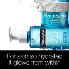 Neutrogena Cleansing Water Gel Hydro Boost Normal To Dry Skin, activates with water to remove impurities while providing the skin with a boost of hydration, 200ml