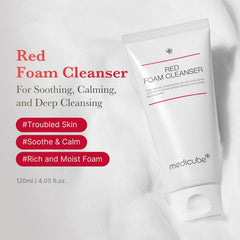 medicube Zero Foam Cleanser for Sensitive Skin - Sebum Control, Moisture Balance, and Pore Minimization | Korean Skincare