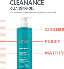 Avene Cleanance Cleansing Gel, 400 Ml (Pack Of 1)