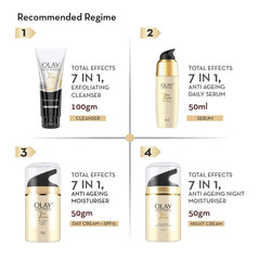 Olay Total Effects 7-in-1 Anti-ageing Day Cream With A Touch Of Foundation Spf15, 50g
