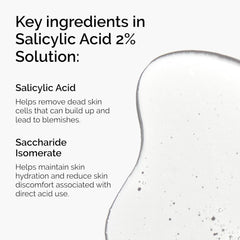 The Ordinary Salicylic Acid 2% Solution, Acne-Fighting Serum for Blemish-Prone Skin, 1 Fl Oz
