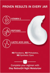 Olay Regenerist Vitamin C + Peptide 24 MAX Face Moisturizer, 1.7 oz