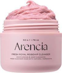Arencia Korean Rice Mochi Face Cleanser 120g - Foaming Cleanser, Gentle Scrub All in One - Deep Cleansing, Moisturizing, Pore Minimizing, Removing Blackhead