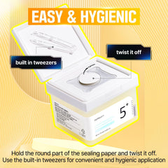 numbuzin No.5 Vitamin-Niacinamide Concentrated Pad, Daily Double-Sided Facial Pads with Glutathione, PHA & LHA for a Fresh, Radiant-Looking Skin Finish 180 ml (70 Pads)