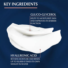 Eucerin Aquaporin Active Light Face Day Cream with Gluco-Glycerol, Intense 24-Hour Hydration for Supple & Soft Skin, Ideal Make-Up Base, Non-Comedogenic, for Normal to Combination Skin, 50ml