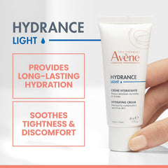 Avene Hydrance Optimal Light Hydrating Cream Moisturizer 40 Ml, Pack Of 1