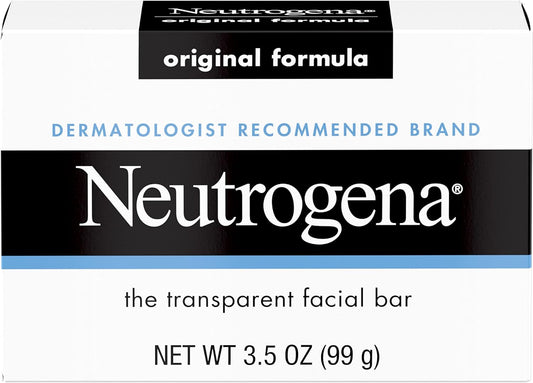 NEUTROGENA Original Formula Facial Bar, Fragrance Free 3.5 oz.