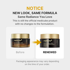 medicube Deep Vitamin C Golden Capsule Face Moisturizer - Liposome Capsules For Wrinkles, Skin Radiance - Transparent Gel for Glow Hydration - Korean Skin Care 1.94 oz