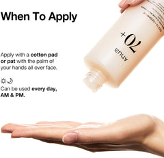 ANUA Rice 70 Glow Milky Toner, for Glass-like Skin and Whitening, Rice Water, Niacinamide, Ceramides, Panthenol, Non-Comodogenic, Fungal Acne Safe, 250ml/8.45fl.oz