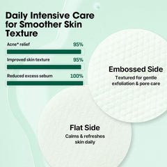 SOME BY MI AHA BHA PHA 30 Days Miracle Truecica Clear Pad – 70 Pads – Korean Exfoliating Centella Face Toner Pads – Gently Clears Impurities, Refines Pores & Smooths Skin Texture – Korean Skin Care