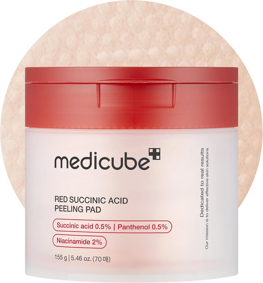 medicube Zero Pore Pads 2.0, Dual-Textured Facial Toner Pads for Exfoliation and Pore Care with 4.5% AHA Lactic Acid & 0.45% BHA Salicylic Acid, Ideal for All Skin Types, Korean Skin Care